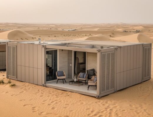A photo of a modular home in the desert of dubai t r loohhmthw2c c3etx 9w mcppxlmuqua0pxbfnjrlkw