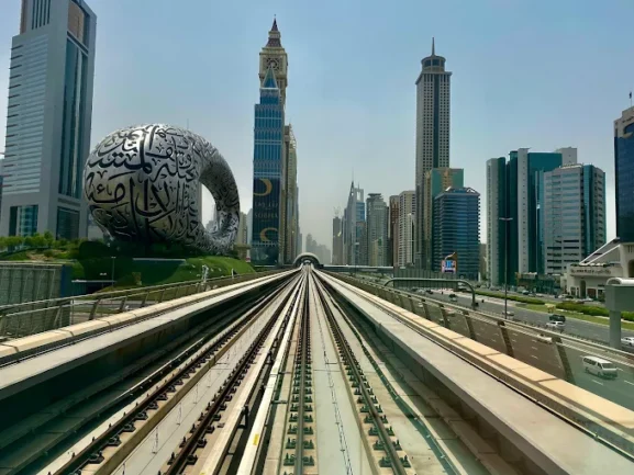 Emirates tower metro station