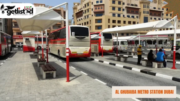 Al ghubaiba metro station dubai