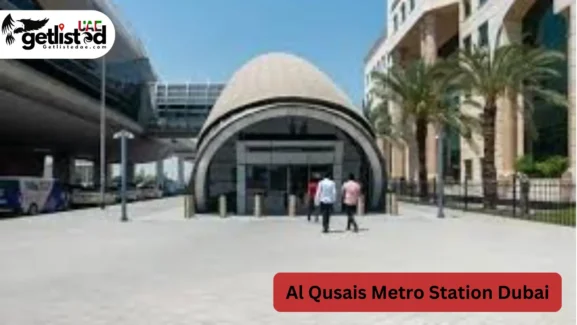 Al Qusais Metro Station Dubai