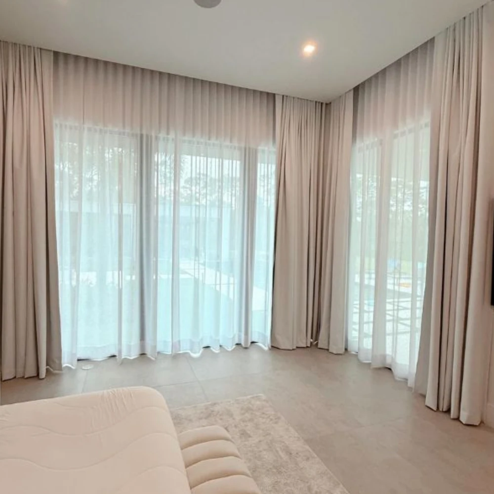 Shop Ready-Made & Custom Sheer Curtains Online
