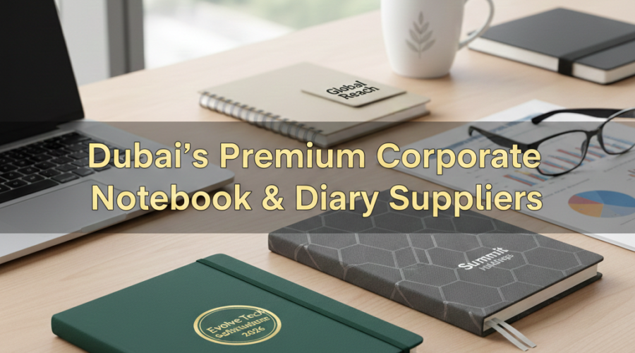Dubai’s Premium Corporate Notebook & Diary Suppliers | PU, Hardcover, Spiral Options
