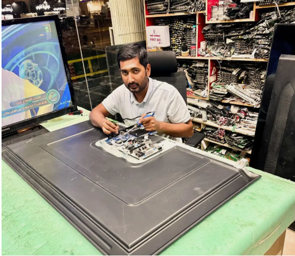 صيانة التلفزيونات والشاشات مؤسسة سجا الرياض