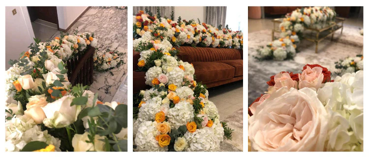 Glamour Rose- Wedding Flower Decoration in Dubai