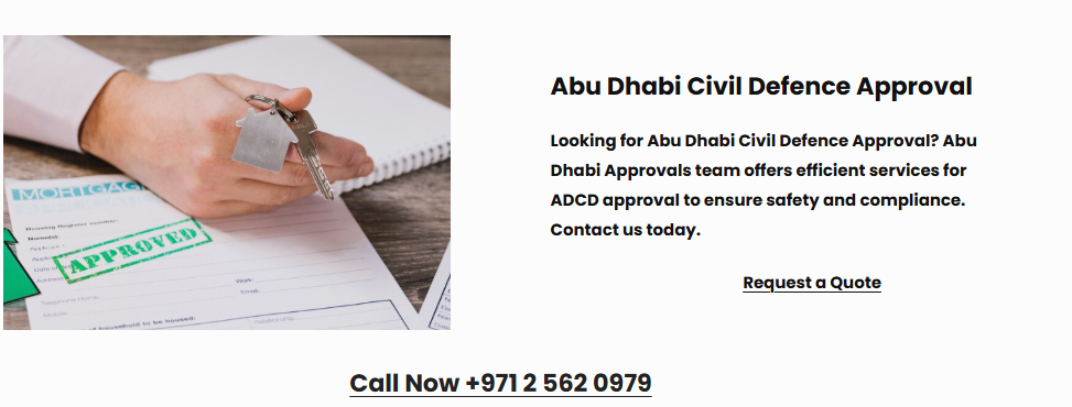 Abu Dhabi Civil Defence Approval