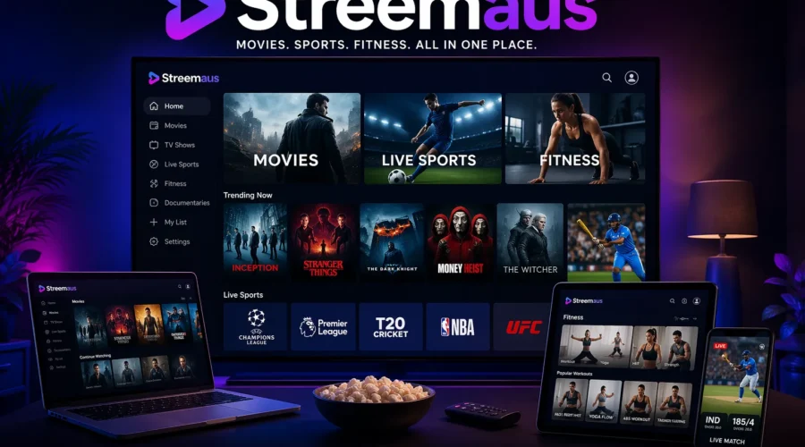 Streemaus Streaming Platform – Watch Movies, Sports & Fitness in One Place