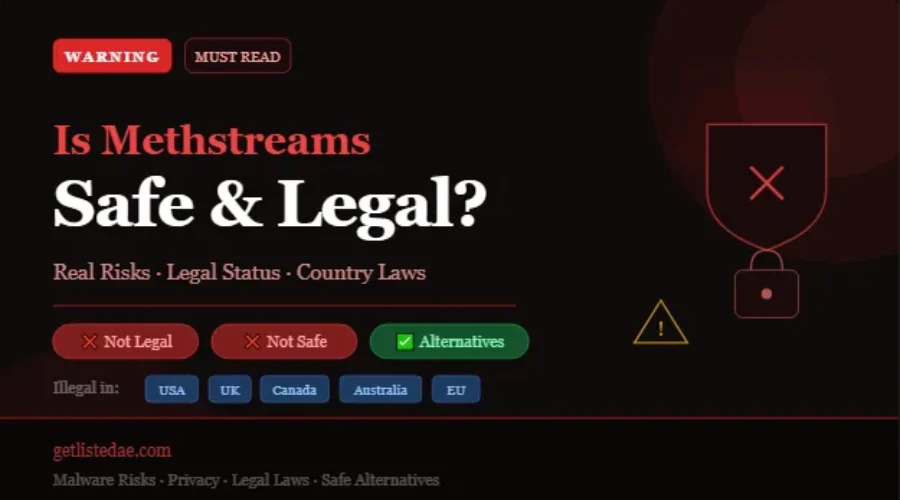Is Methstreams Safe, Legal or Illegal? The Honest Truth