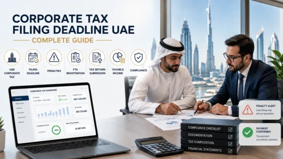 Corporate Tax Filing Deadline UAE: Complete Guide (Deadlines, Penalties & How to File)