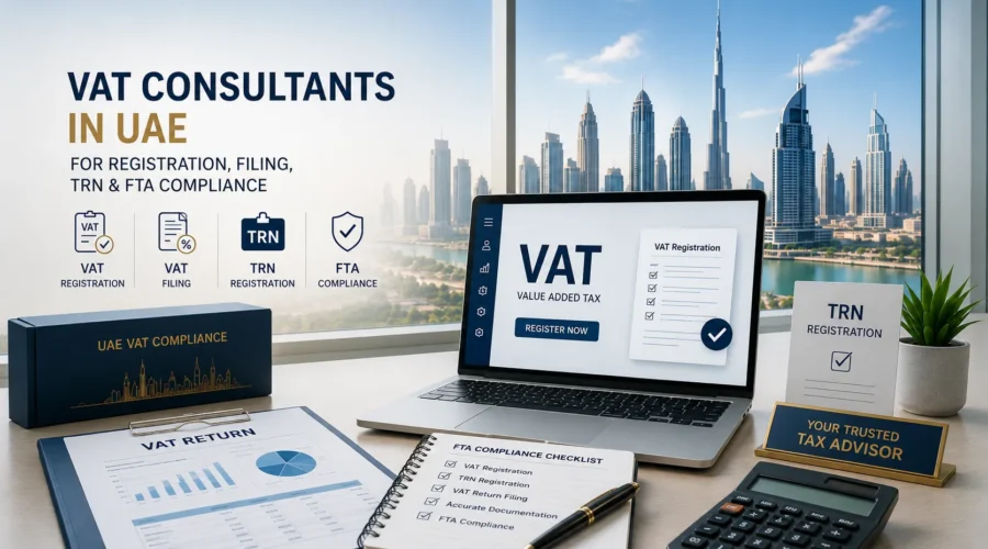 VAT Consultants in UAE for Registration, Filing, TRN & FTA Compliance