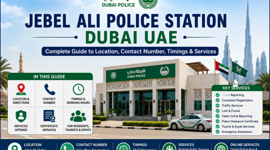 Jebel Ali Police Station Dubai UAE – Complete Guide to Location, Contact Number, Timings & Services