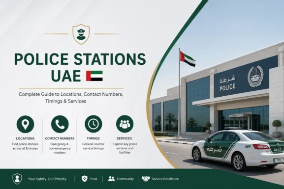 Police Stations UAE Guide – Locations, Contact Numbers, Timings & Services