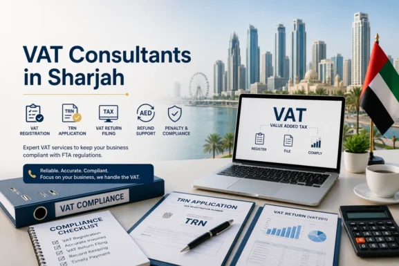 VAT Consultants in Sharjah | FTA & EmaraTax Experts