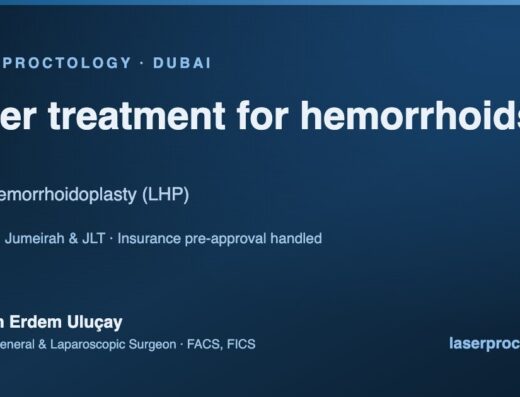 Dr. Kerim Erdem Ulucay – Laser Proctology